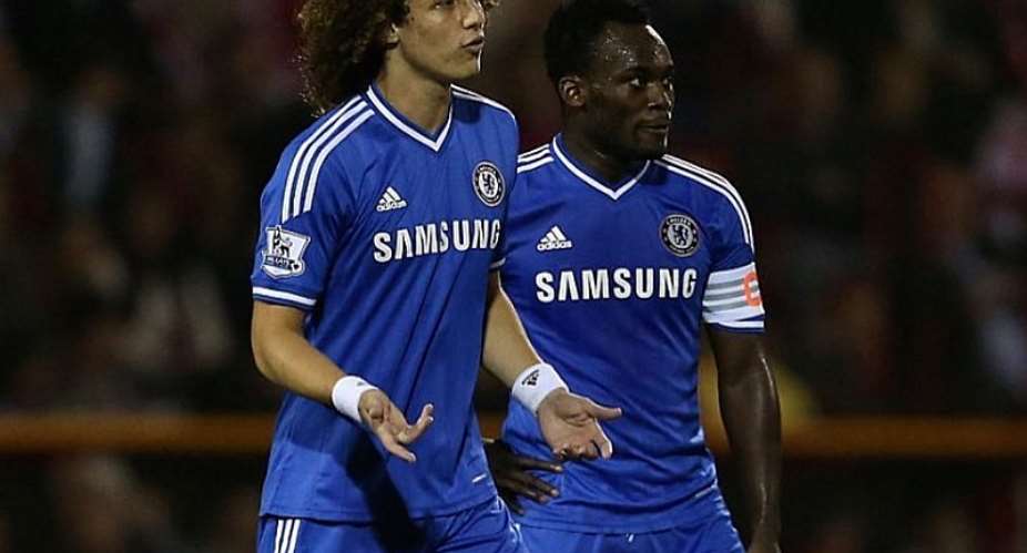 Chelsea legend Michael Essien welcomes David Luiz back to Stamford Bridge