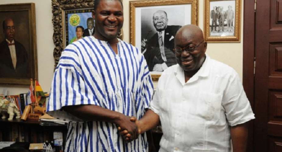 Wille Hor and President Akufo Addo