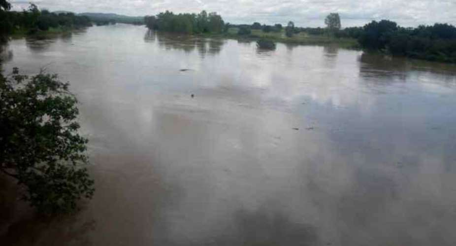 A section of the flood area at Pwualugu