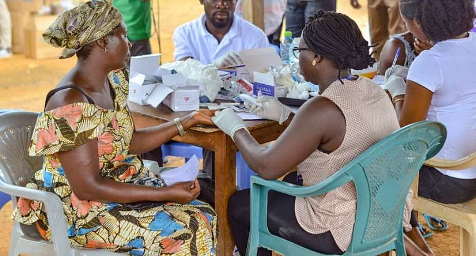 Prestea Huni-Valley MP Holds Free Medical Screening For Constituent