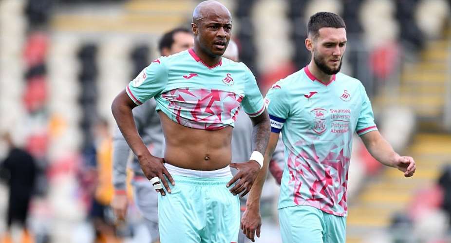 Andre Ayew left disappointed
