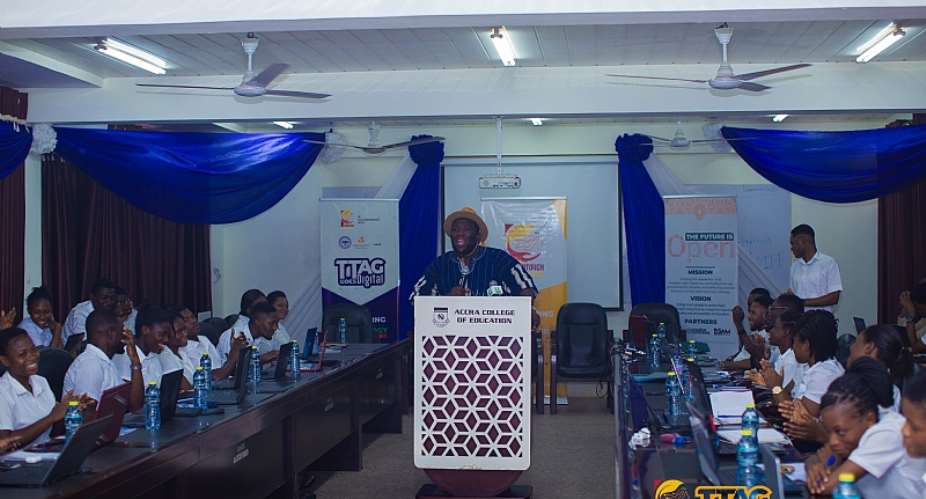 Pamitouch Foundation pilots TTAG Goes Digital initiative at Accra College of Education