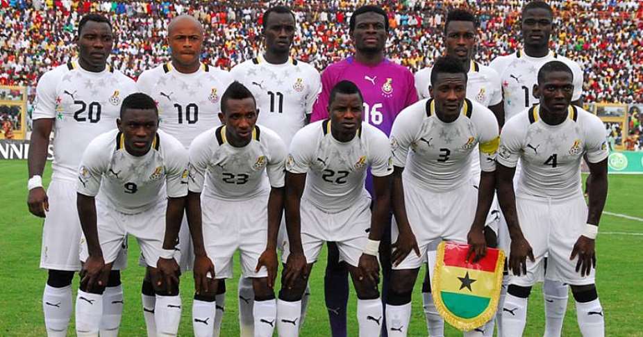 Black Stars of Ghana Plays Friendly Match in Moscow