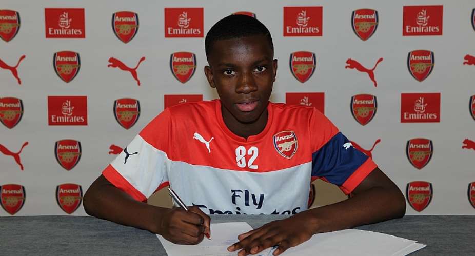 Highly-rated Ghanaian teenager Eddie Nketiah signs professional contract with Arsenal