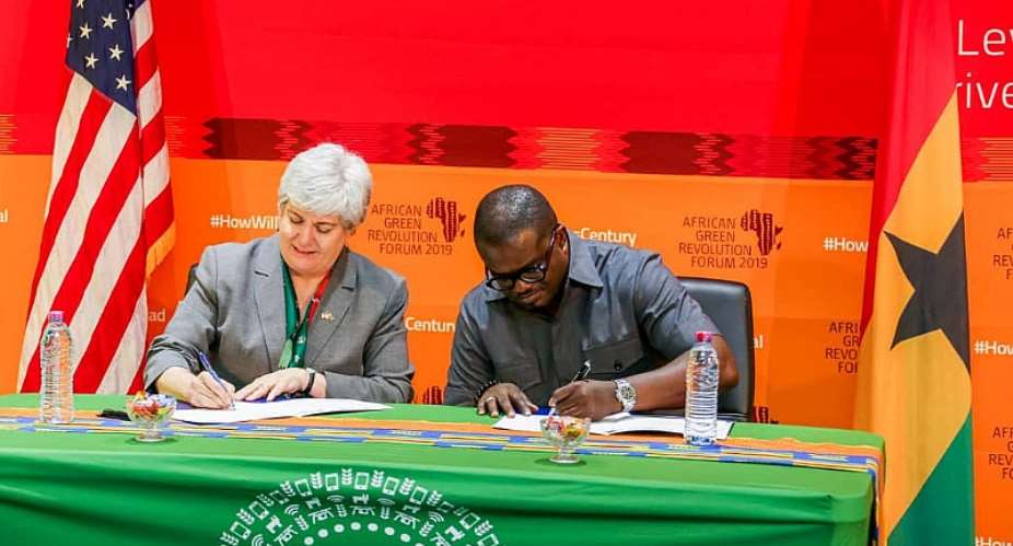 Ghana, US Sign Pact On Food Security