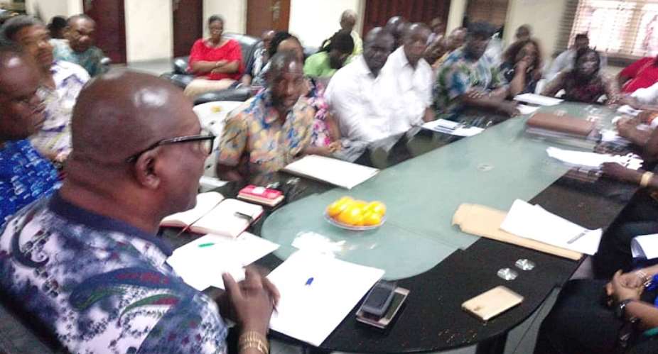 Bro Felix Obuah Charges RIWAMA Workers To Show Commitment To Work