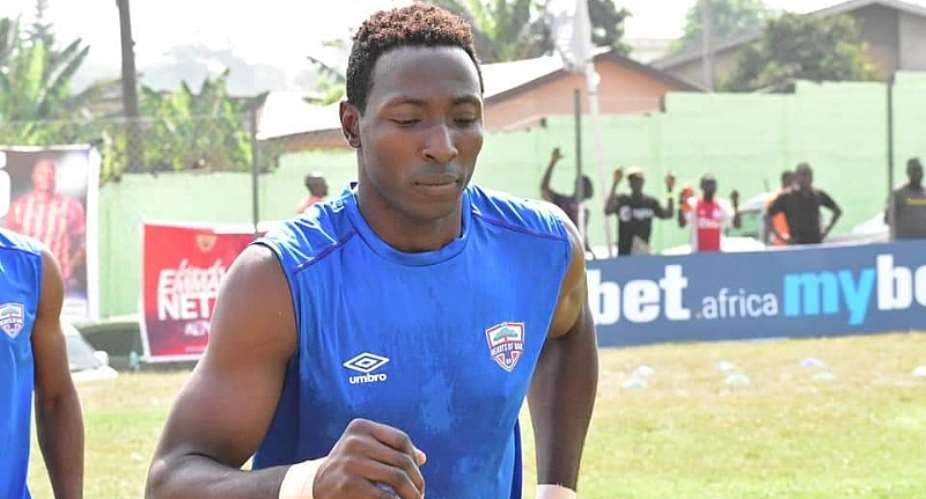 Hearts of Oak striker Kofi Kordzi