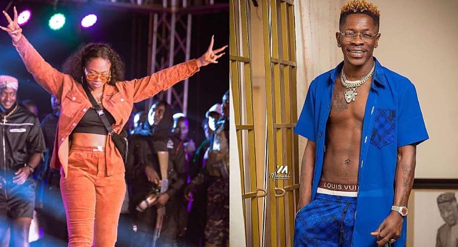 Now I can sleep - Shatta Wale thanks Michy for displaying his symbol at Ashaiman to the World concert