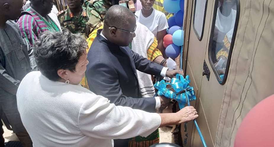 Ghana Armed Forces gets 60-bed mobile field hospital from US government