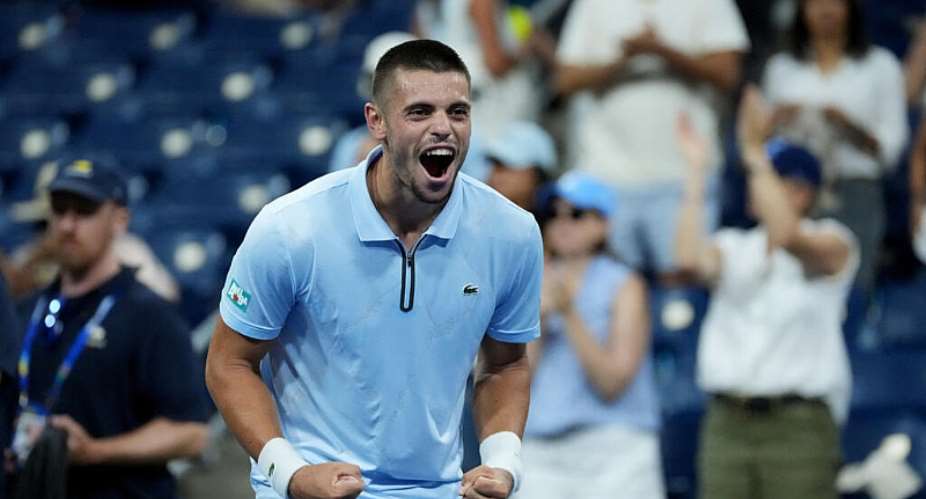 Arthur Gea reached the last-16 at one of the four GRand Slam tournaments for the first time following a five-set victory over Michael Zheng from the United States. - IMAGN IMAGES via Reuters - Jerry Lai
