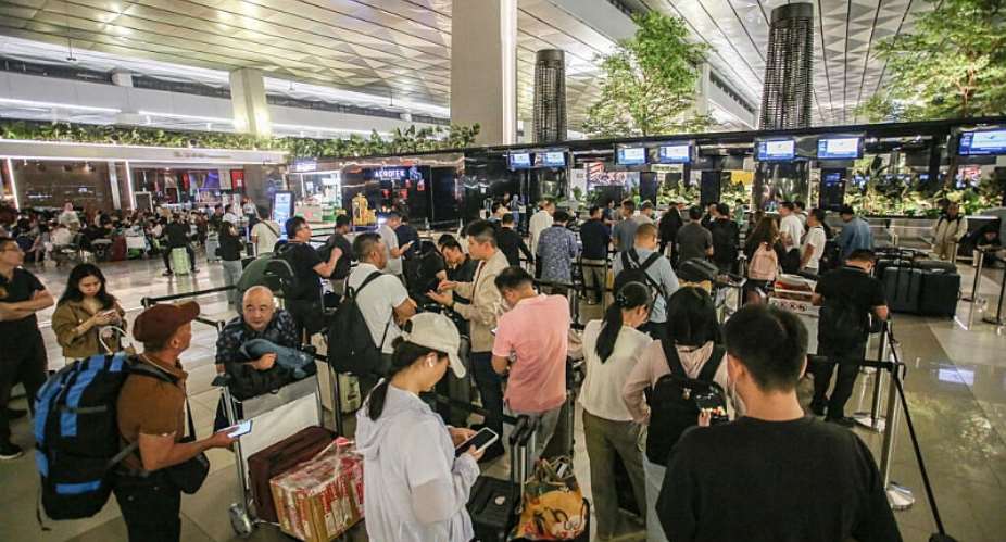 Indonesia halted operations at its main international airport outside Jakarta after ash spewed from Anak Krakatoa. -  Ronald Siagian, AFP