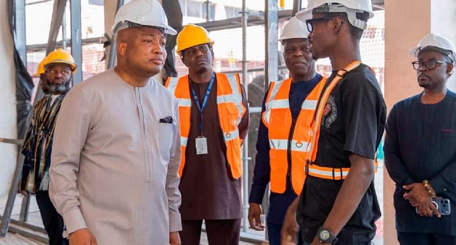 Ablakwa inspects Accra Airport VIP Lounge project