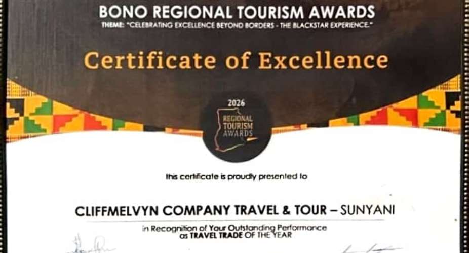 Cliffmelvn Travel & Tours crowned 2026 Travel Service Company of the Year