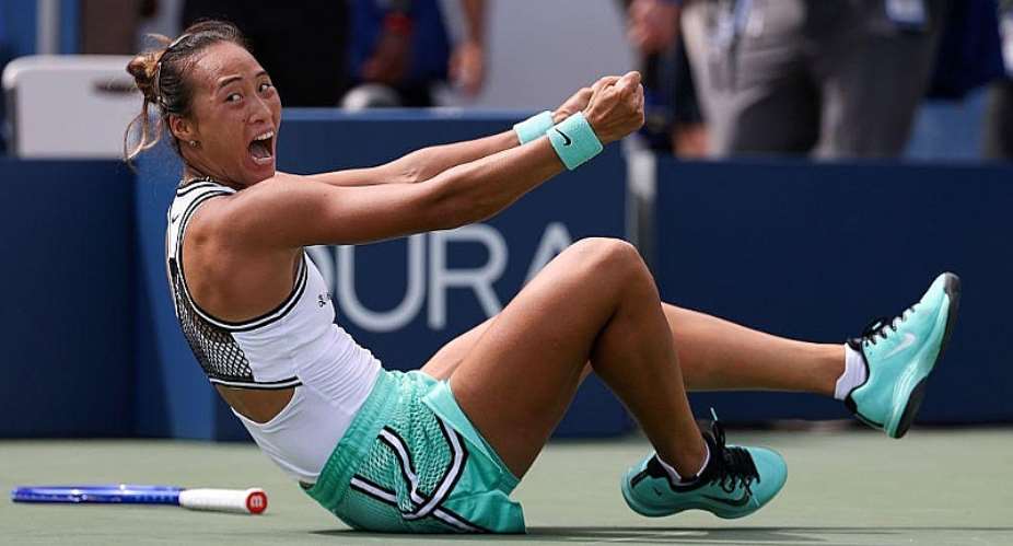 Getty ImagesImage caption: Qinwen Zheng is on a six-match win streak in New York after coming through qualifying