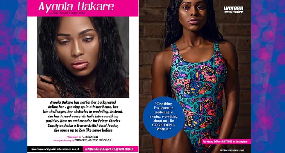 More Than Just a Fashion Model!! Read Ayoola Bakares Moving Interview With us