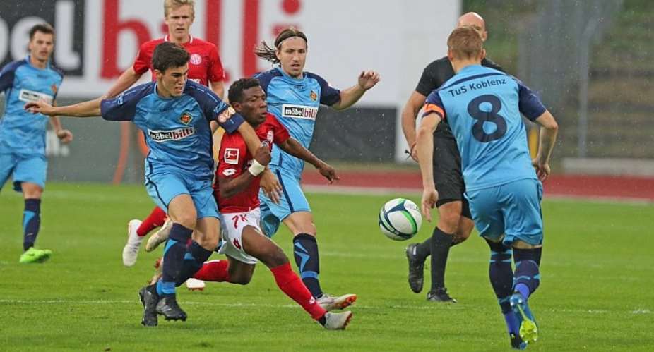 Ghanaian Forward Issah Abass Marks Mainz 05 Debut With Win Over TuS Koblenz In Friendly