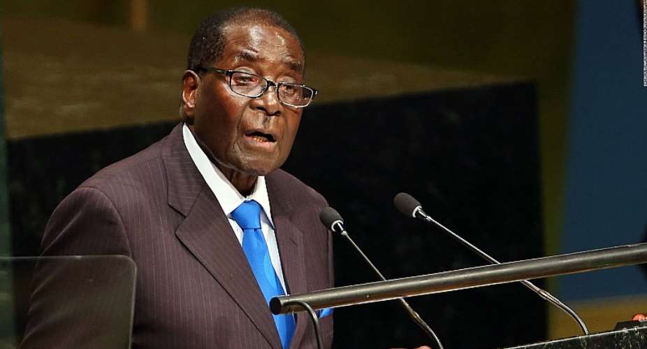 The late Former President of Zimbabwe