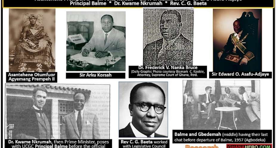 7 Figures Who Did More to Found Univ. of Ghana Than J. B. Danquah
