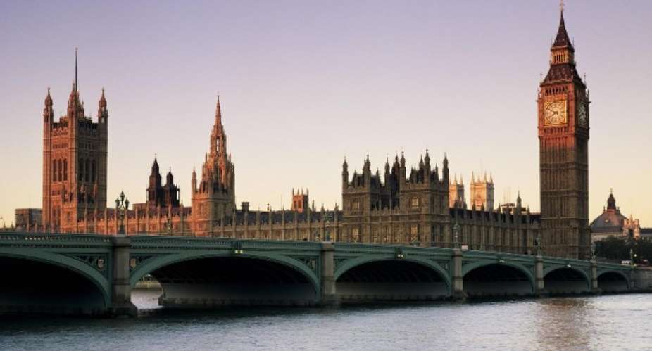 The Houses of Parliament in London: The British House of Lords quashed a no deal Brexit.