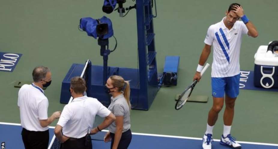 Novak Djokovic right was on a run of 26 matches unbeaten