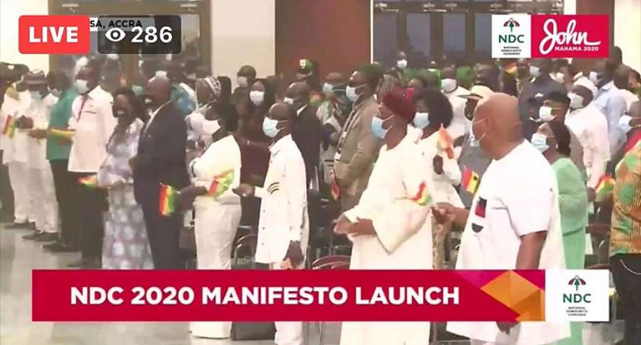 Watch NDC Launches 2020 Manifesto Tonight