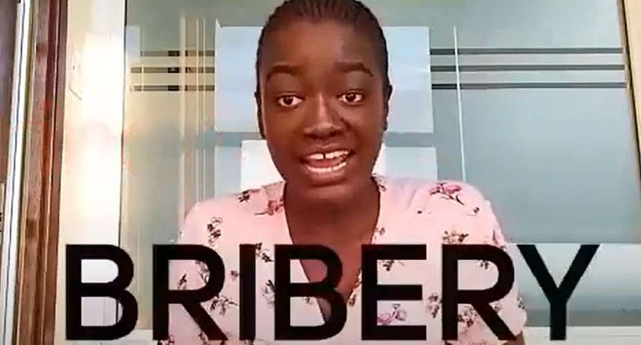 A Kenyan woman tells it all about how rife corruption is in Ghana