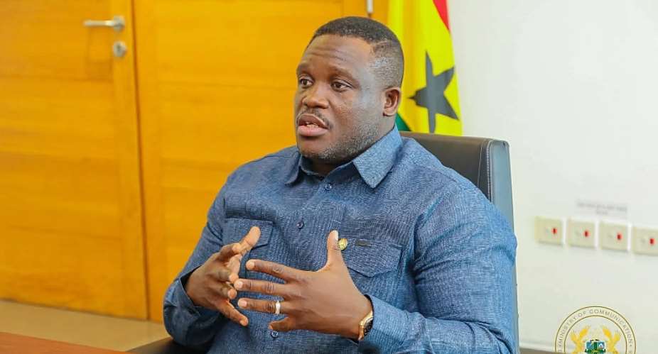 Communication, Digital Technology and Innovations Minister Sam Nartey George