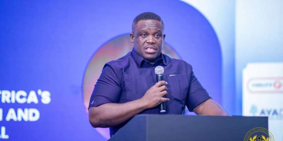 Minister for Communication, Digital Technology and Innovations, Samuel Nartey George