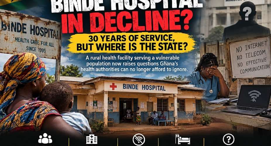 30 years of service but has Binde Hospital been forgotten? Staff shortages, infrastructure challenges and connectivity concerns raise a disturbing question: Does the Ministry of Health know what is happening on the ground? For how long must rural communities wait for the healthcare they deserve? Binde demands answers.