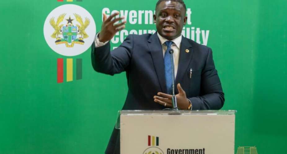 Minister for Communication, Digital Technology and Innovations, Sam Nartey George