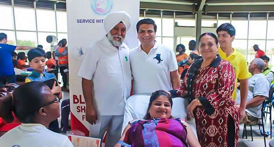 DPS International  Fills National Blood Bank