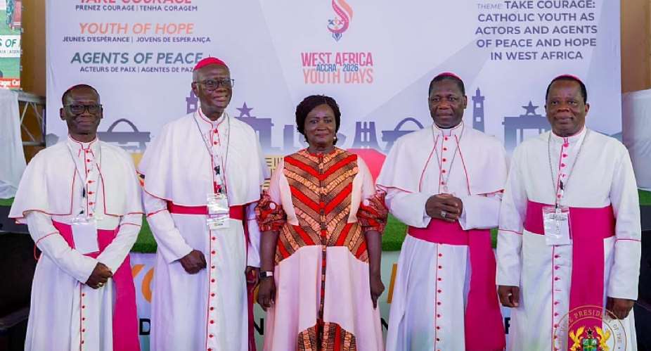 Vice President Jane Naana Opoku-Agyemang warns youth against misinformation