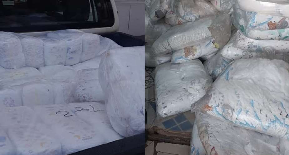 Over 4million fakebaby diapers seized nationwide