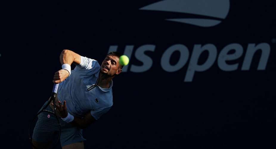 Frenchman Arthur Gea emerged from the US Open qualifying tournament to reach the fourth round at one of the four Grand Slam competitions for the first time. - IMAGN IMAGES via Reuters - GEOFF BURKE