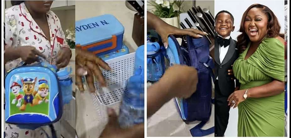 Blessing Obasi Joins School Moms Club, Shares Lunch-Packing Video