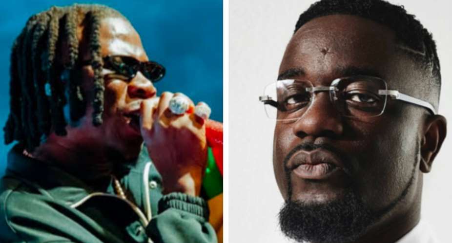 Stonebwoyleft and Sarkodie