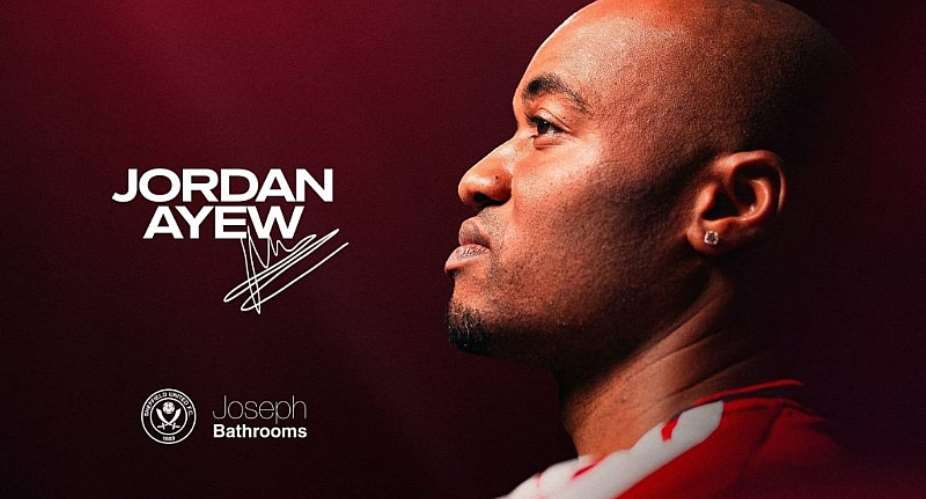 Free-agent Jordan Ayew joins Sheffield United on one-year deal
