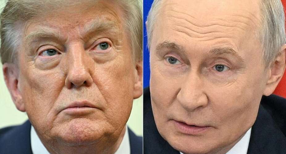 This combination of pictures created on August 11, 2026 shows (L/R) US President Donald Trump in the Oval Office of the White House in Washington, DC, on August 10, 2026 and in this pool photograph distributed by the Russian state agency Sputnik, Russias President Vladimir Putin in the Novosibirsk region on August 11, 2026. -  Jim Watson, Kristina Solovyova, AFP
