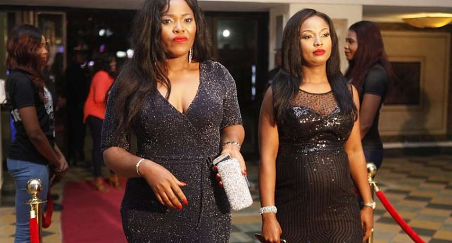 Stephanie Linus, Anthony Monjaro, Seun Akindele  More at the Premiere of Silvertown