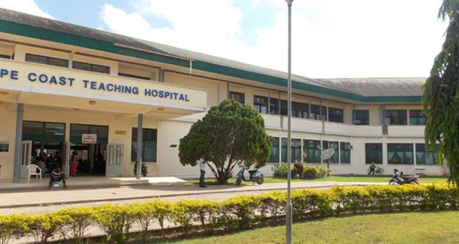 Kwame Sefa Kayi gives Cape Coast Teaching Hospital incubator