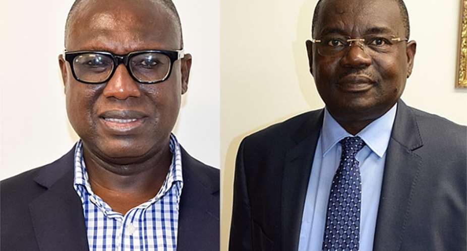 William Hutton Mensah – PDS Boss and Ing Samuel Boakye Appiah – ECG Boss