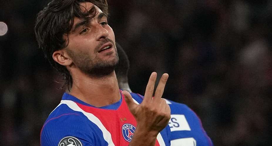 Ferran Torres scored three goals in Paris Saint-Germains 6-1 defeat of Slovan Bratislava in the first game of the league phase of the 2026/2027 Champions League. - AP Photo/Thibault Camus - Thibault Camus