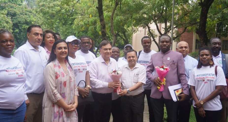 UK Naturopathy Director, Ghanaians Applaud Nyarkotey Obu’s India Training Initiative