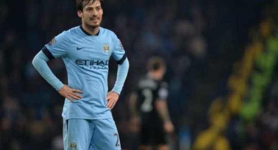 Manchester City without Silva for Champions League return leg