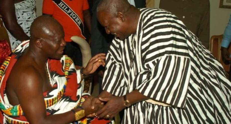 I'm Not A Politician; I Stand For Ghana - Asantehene
