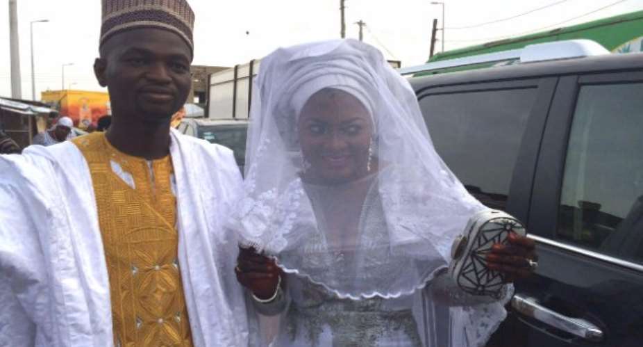 Photos: Joy News' Hashmin Mohammed takes a wife