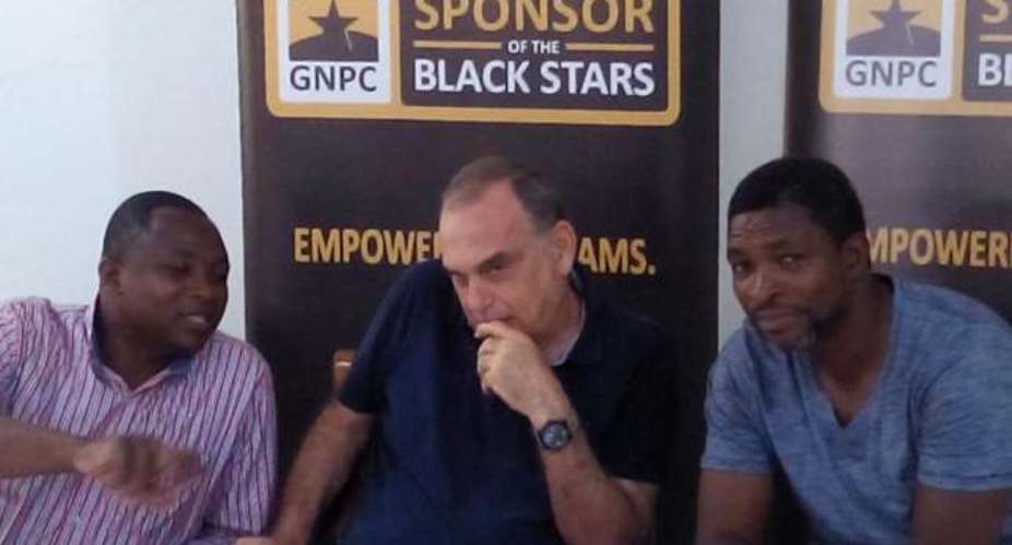 Techincal bench: Avram Grant happy with Black Stars backroom staff
