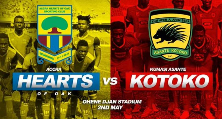 Ghana Premier League LIVE play-by-play: Hearts - Kotoko