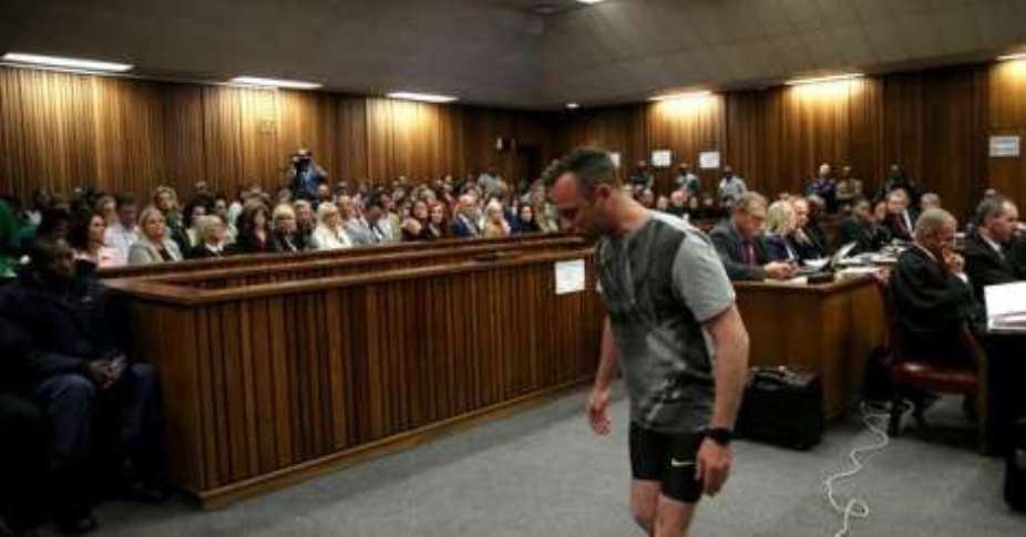 Oscar Pistorius: South African runner removed his prosthetic legs in a sad court episode and here's why