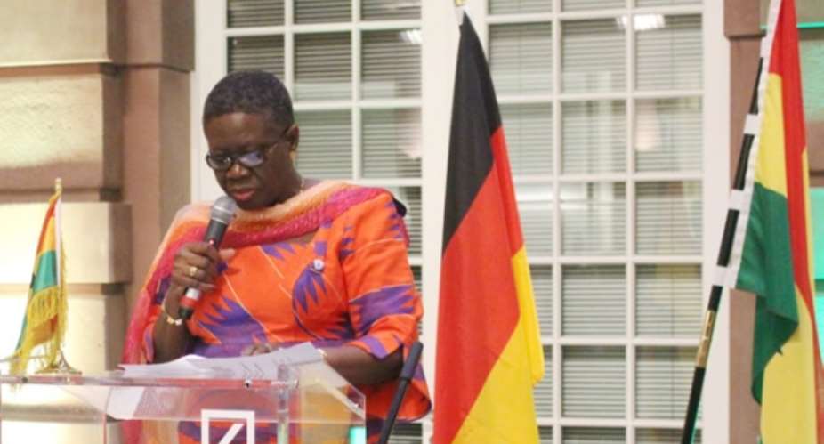 Ghana Ambassador To Germany; Her Excellency Akua Sena Dansua On The 58th Independence Anniversary Of Ghana Organized  By The Ghana Embassy In Berlin Germany